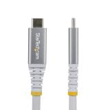 StarTech.com - Cable USB4 3m - Cable USB-C Certificado USB-IF - 20Gbps - PD 240W EPR - 4K120 - DP 1.4 - Cable USB Tipo C - Recub
