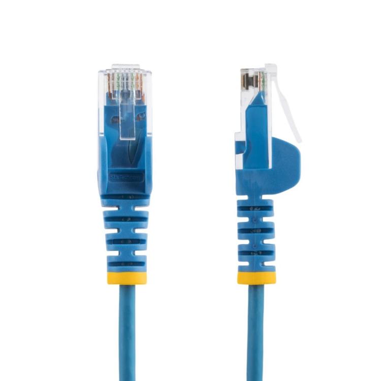 StarTech.com - N6PAT25CMBLS cable de red Azul 0,25 m Cat6 U/UTP (UTP)