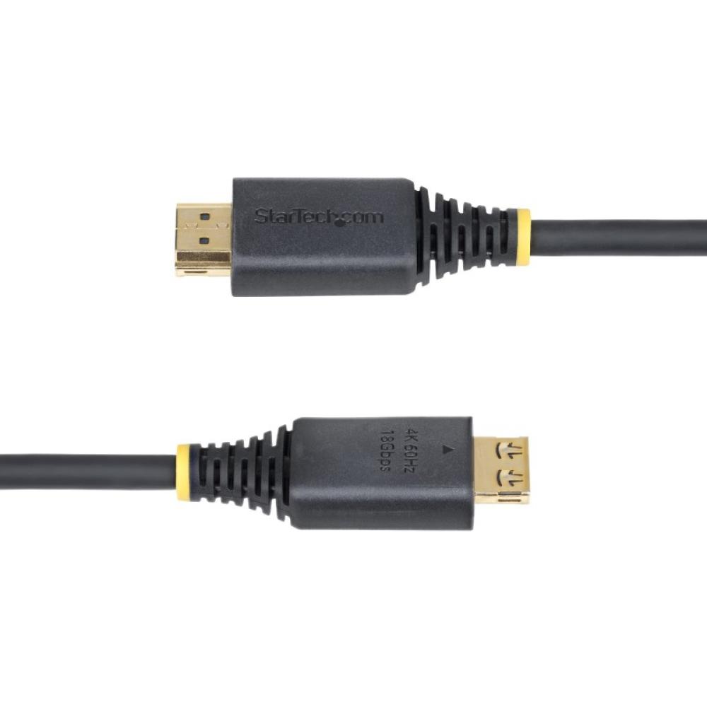 StarTech.com - Cable HDMI de Alta Velocidad de 2m - Conectores de Agarre - 4K60Hz/1440p 144Hz - HDR10/HDCP 2.2/ARC - UHD - 18Gbp