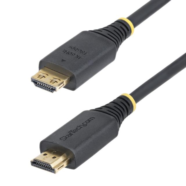 StarTech.com - Cable HDMI de Alta Velocidad de 1m - Conectores de Agarre - 4K60Hz/1440p 144Hz - HDR10/HDCP 2.2/ARC - UHD - 18Gbp