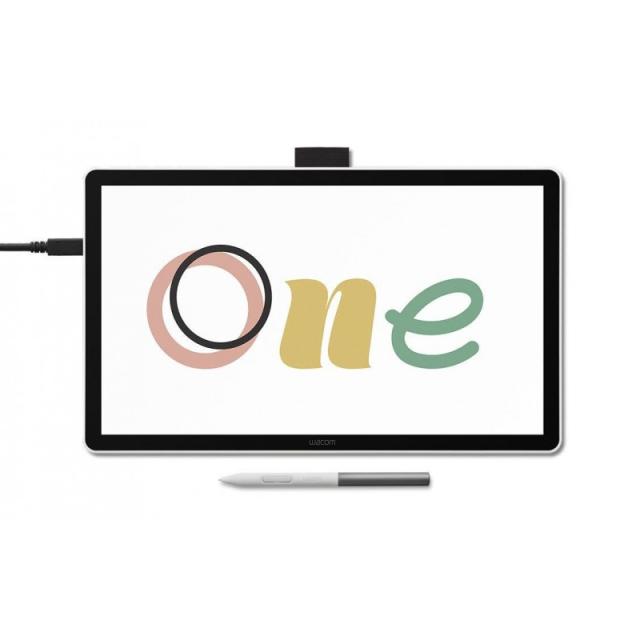 Wacom - One 14 tableta digitalizadora Negro, Blanco 2540 líneas por pulgada 309 x 174 mm USB