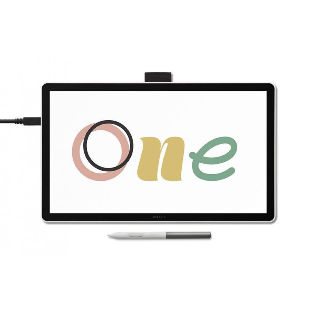 Wacom - One 14 tableta digitalizadora Negro, Blanco 2540 líneas por pulgada 309 x 174 mm USB