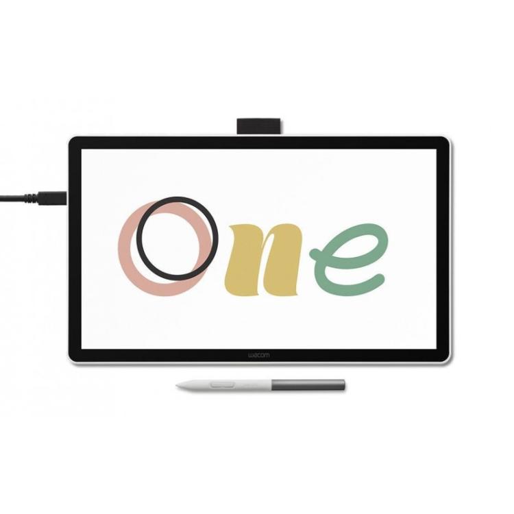 Wacom - One 14 tableta digitalizadora Negro, Blanco 2540 líneas por pulgada 309 x 174 mm USB