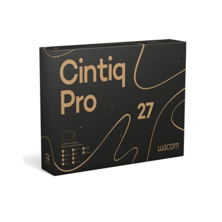 Wacom - Cintiq Pro 27 tableta digitalizadora Negro 5080 líneas por pulgada 596 x 335 mm