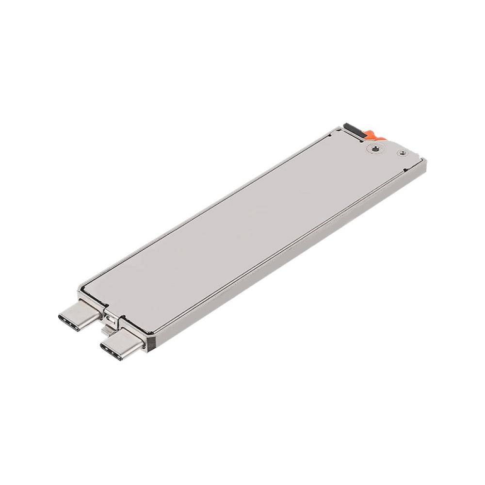 Getac - GSSFX7 unidad externa de estado sólido 512 GB USB Tipo C Metálico