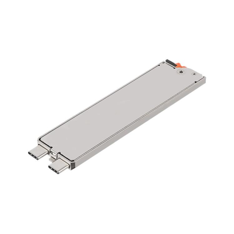 Getac - GSSFX7 unidad externa de estado sólido 512 GB USB Tipo C Metálico