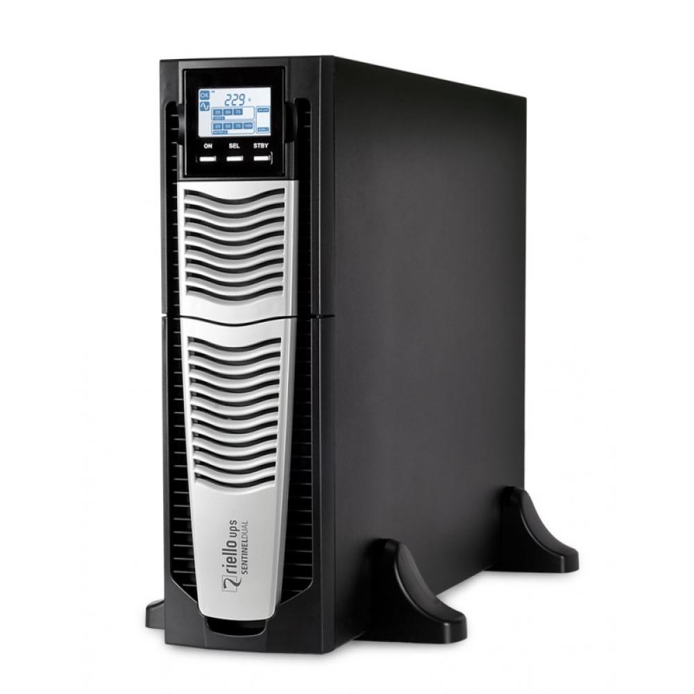 Riello - Sentinel Dual SDU sistema de alimentación ininterrumpida (UPS) Doble conversión (en línea) 6 kVA 6000 W 2 salidas AC