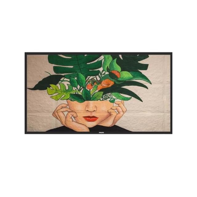 Philips - 43BDL4511D/00 pantalla de señalización Pizarra de caballete digital 109,2 cm (43") 500 cd / m² 4K Ultra HD Negro 24/7