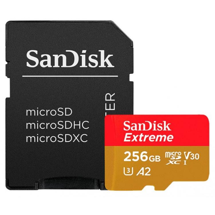 SanDisk - Extreme PLUS 256 GB MicroSDXC Clase 10