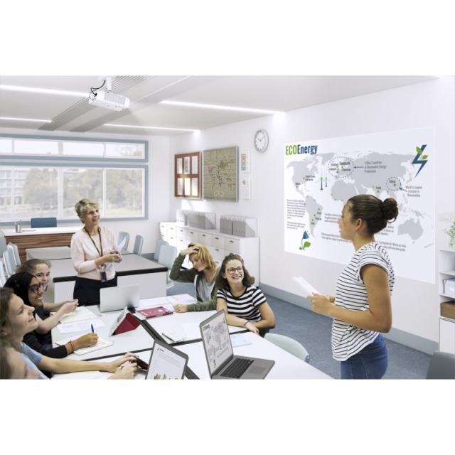 Epson - EB-L265F 4600 lúmenes ANSI 3LCD 1080p (1920x1080) 3D Negro