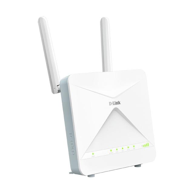 D-Link - G415/E router inalámbrico Gigabit Ethernet Doble banda (2,4 GHz / 5 GHz) 4G Azul, Blanco