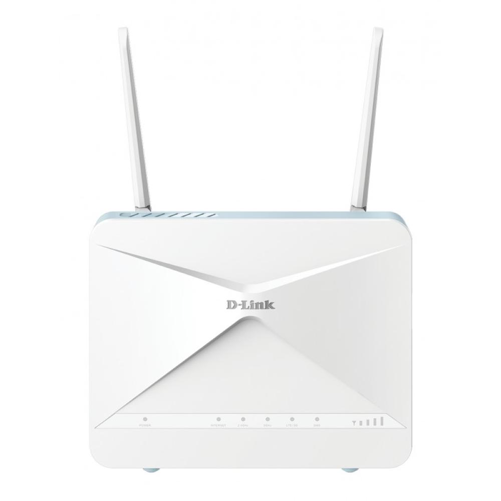 D-Link - G415/E router inalámbrico Gigabit Ethernet Doble banda (2,4 GHz / 5 GHz) 4G Azul, Blanco