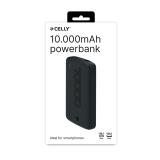 Celly - PBE10000EVOBK batería externa Litio 10000 mAh Negro
