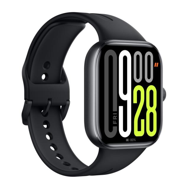 Xiaomi - Watch 5 5,26 cm (2.07") AMOLED 47.5 mm Digital 432 x 514 Pixeles Pantalla táctil Negro