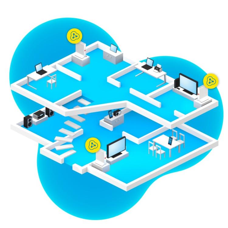 FRITZ! - FRITZ! Mesh Set FRITZ!Mesh Set 4200 3-pack Edition Inter