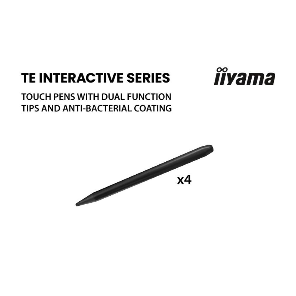 iiyama - TE8612MIS-B4AG pantalla de señalización Diseño de quiosco 2,17 m (85.6") LCD Wifi 400 cd / m² 4K Ultra HD Negro Pantall