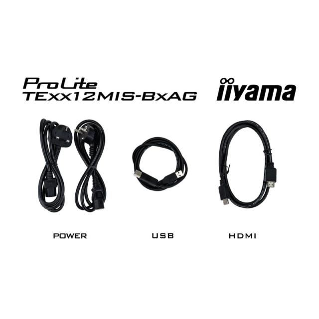 iiyama - TE8612MIS-B4AG pantalla de señalización Diseño de quiosco 2,17 m (85.6") LCD Wifi 400 cd / m² 4K Ultra HD Negro Pantall