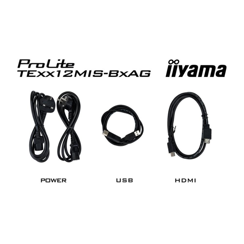 iiyama - TE8612MIS-B4AG pantalla de señalización Diseño de quiosco 2,17 m (85.6") LCD Wifi 400 cd / m² 4K Ultra HD Negro Pantall