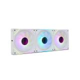 NOX - Hummer Pro Link Carcasa del ordenador Refrigerador de aire 12 cm Blanco 3 pieza(s)