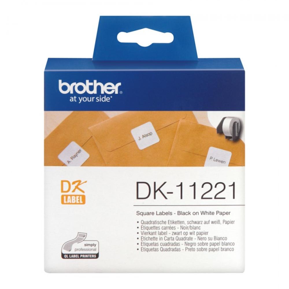 Brother - DK-11221 cinta para impresora de etiquetas Negro sobre blanco