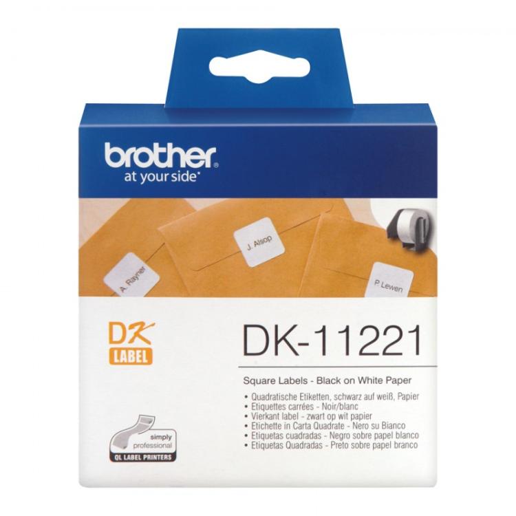 Brother - DK-11221 cinta para impresora de etiquetas Negro sobre blanco
