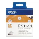 Brother - DK-11221 cinta para impresora de etiquetas Negro sobre blanco