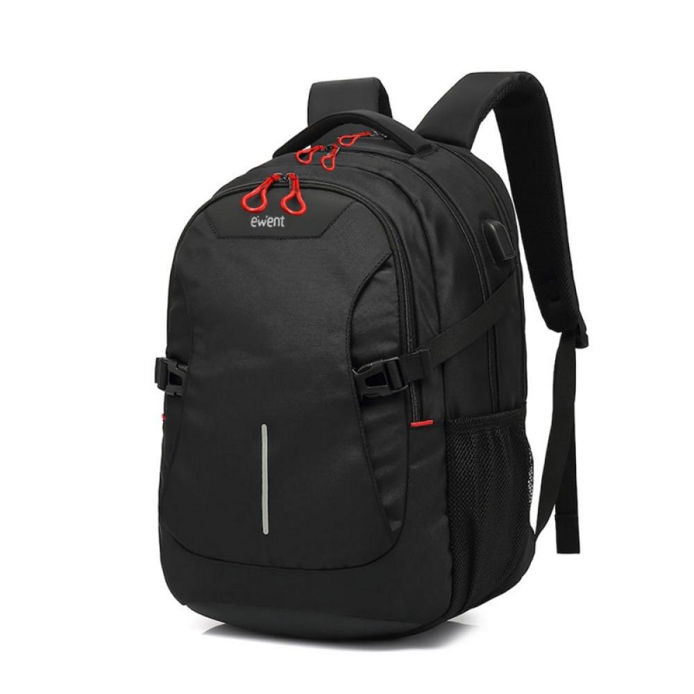 Ewent - EW2526 maletines para portátil 39,6 cm (15.6") Mochila Negro