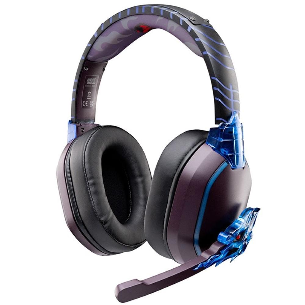 Lexip - TSXLXHS0003 auricular y casco Auriculares Inalámbrico y alámbrico Diadema Juego Bluetooth Negro, Azul