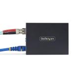 StarTech.com - MCM1110SMLC20 convertidor de medio 2000 Mbit/s 1310 nm Monomodo Negro