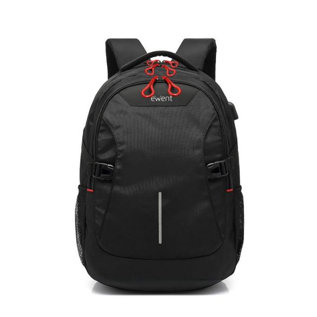 Ewent - EW2526 maletines para portátil 39,6 cm (15.6") Mochila Negro