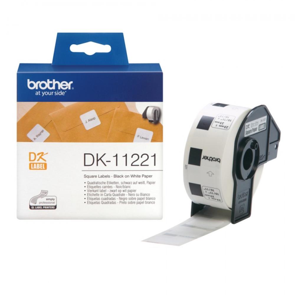 Brother - DK-11221 cinta para impresora de etiquetas Negro sobre blanco