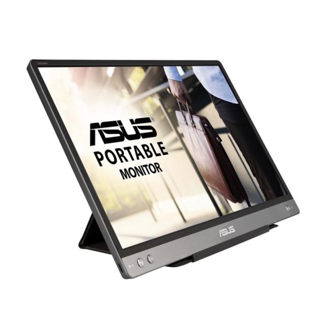 ASUS - MB14AC pantalla para PC 35,6 cm (14") 1920 x 1080 Pixeles Full HD Gris