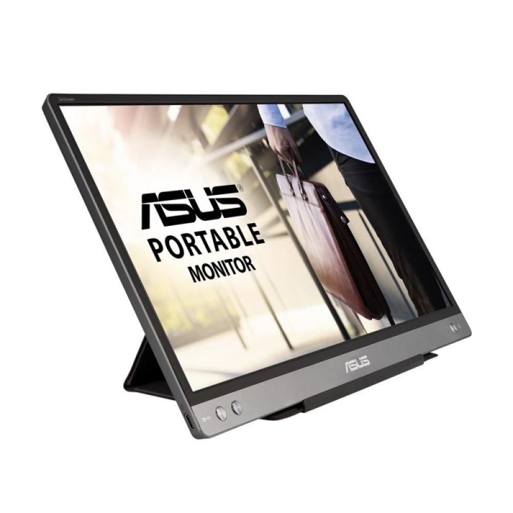 ASUS - MB14AC pantalla para PC 35,6 cm (14") 1920 x 1080 Pixeles Full HD Gris