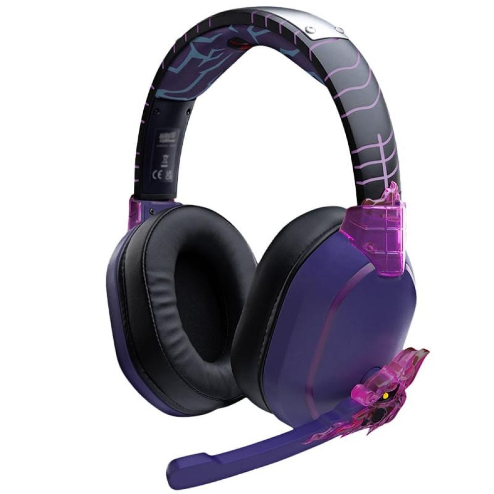 Lexip - Sasuke Revenge Auriculares Inalámbrico y alámbrico Diadema Juego Bluetooth Negro, Púrpura