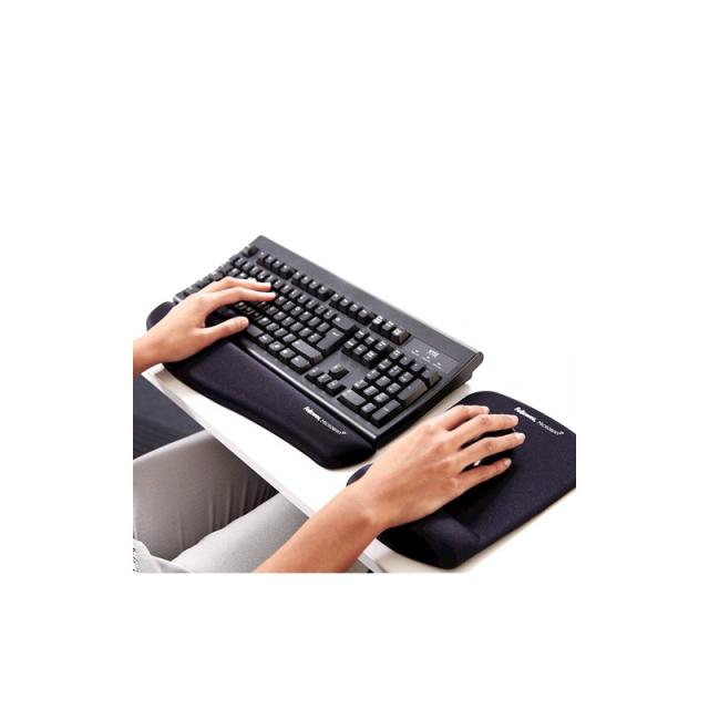 Fellowes - 9252003 alfombrilla para ratón Negro