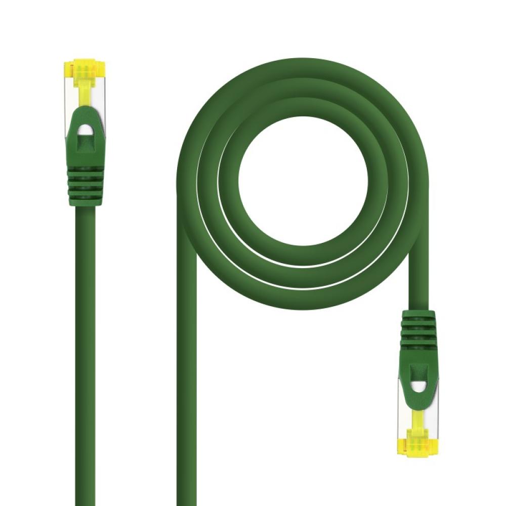 Nanocable - Cable de red latiguillo RJ45 LSZH Cat.6A SFTP AWG26, Verde, 1.0 m