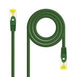 Nanocable - Cable de red latiguillo RJ45 LSZH Cat.6A SFTP AWG26, Verde, 1.0 m