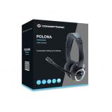 Conceptronic - POLONA Auriculares Alámbrico Diadema Llamadas/Música USB tipo A Negro