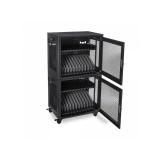 V7 - CHGSTA12AC-1E carrito y armario de dispositivo portátil Carro de gestión y carga para dispositivos portátiles Negro