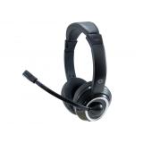 Conceptronic - POLONA Auriculares Alámbrico Diadema Llamadas/Música USB tipo A Negro
