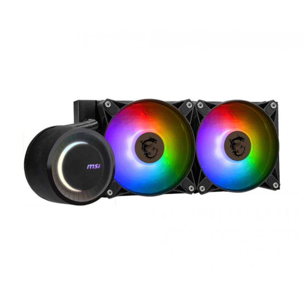 MSI - MAG Coreliquid E240 Placa base, Procesador Kit de refrigeración líquida 12 cm Negro