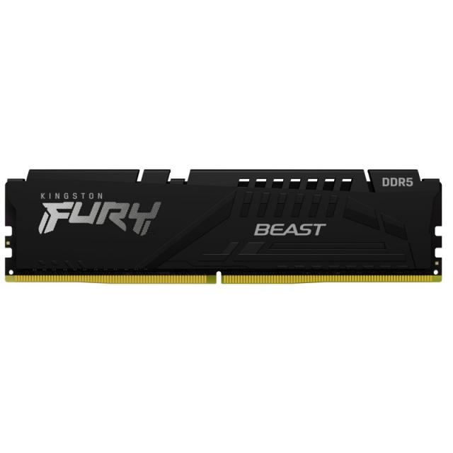 Kingston Technology - FURY Beast 16GB 6000MT/s DDR5 CL30 DIMM Black EXPO