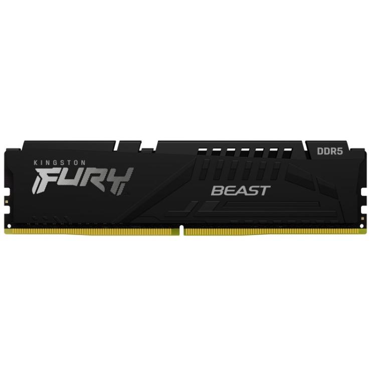 Kingston Technology - FURY Beast 16GB 6000MT/s DDR5 CL30 DIMM Black EXPO