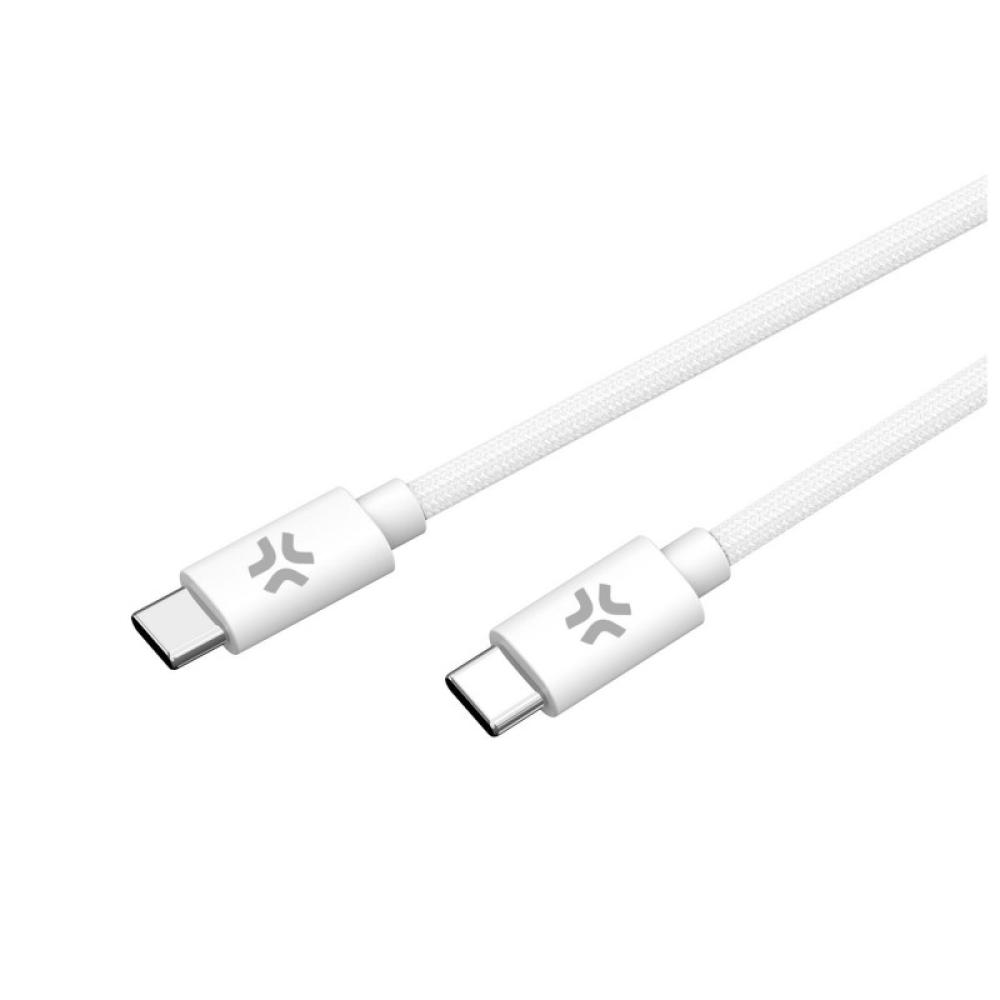 Celly - USBCUSBCCOTTWH cable USB 1,5 m USB C Blanco