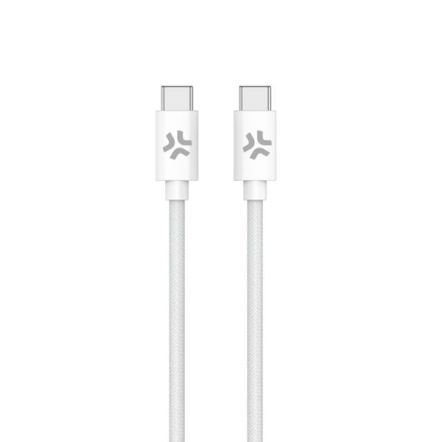 Celly - USBCUSBCCOTTWH cable USB 1,5 m USB C Blanco