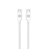 Celly - USBCUSBCCOTTWH cable USB 1,5 m USB C Blanco