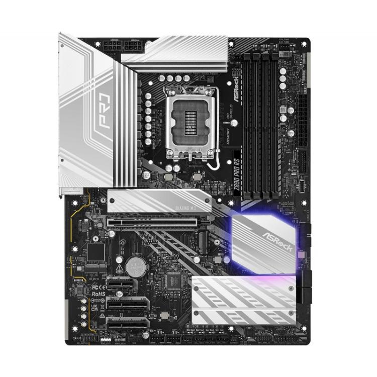 Asrock - Z890 Pro RS Intel Z890 LGA 1851 (Socket V1) ATX