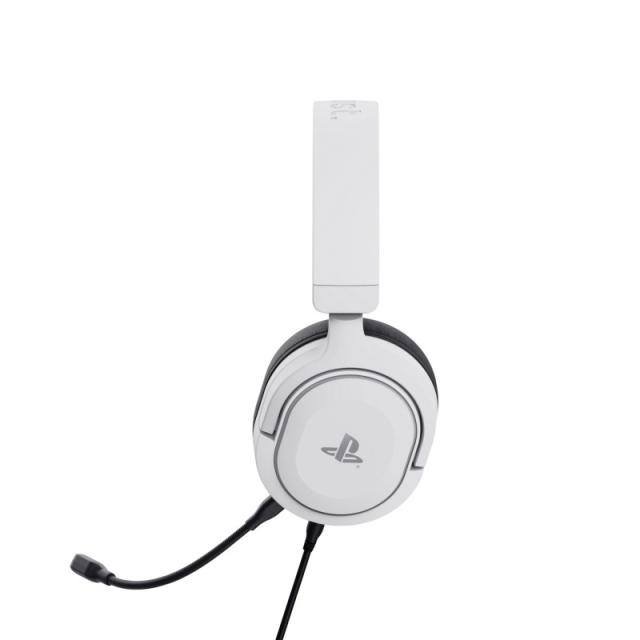 Trust - GXT 498 Forta Auriculares Alámbrico Diadema Juego Negro, Blanco
