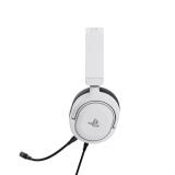Trust - GXT 498 Forta Auriculares Alámbrico Diadema Juego Negro, Blanco