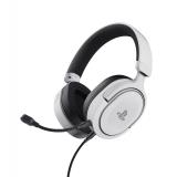Trust - GXT 498 Forta Auriculares Alámbrico Diadema Juego Negro, Blanco